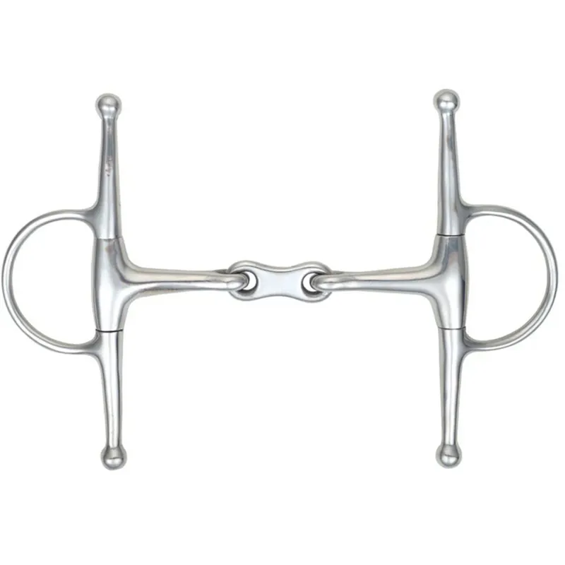 Shires Full Cheek French Link Snaffle Bit