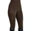 Aztec Diamond Core Full Grip Ladies Riding Leggings - Mocha