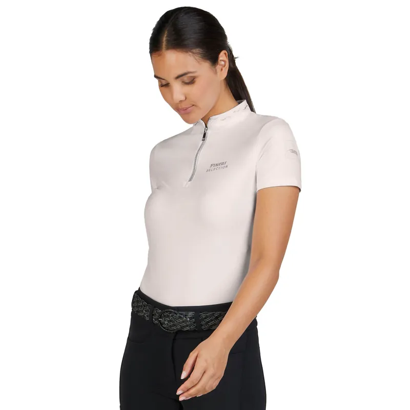 Pikeur Selection 7215 Ladies Funtional Top - Soft Rose