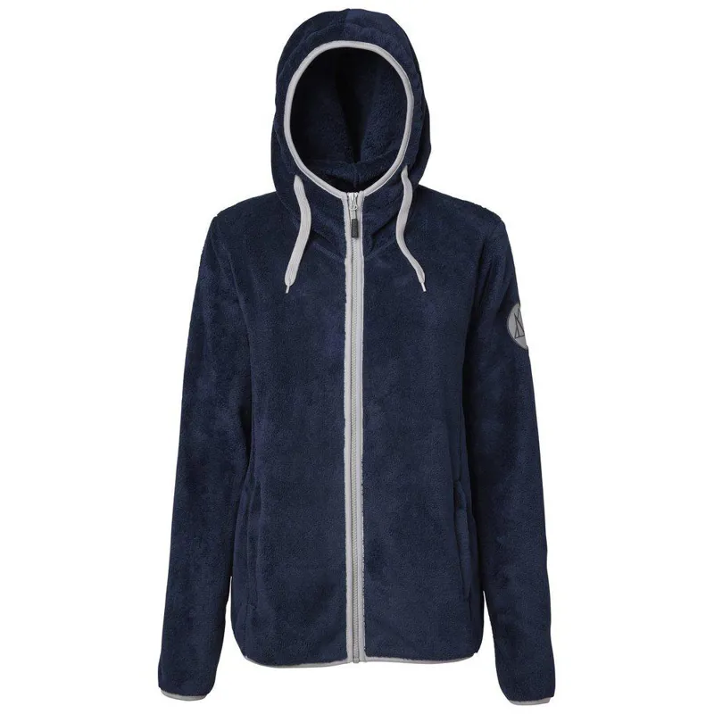 Mountain Horse Fuzzy Womens Hoodie - Navy