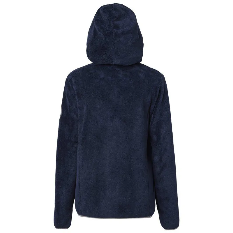 Mountain Horse Fuzzy Womens Hoodie - Navy-2
