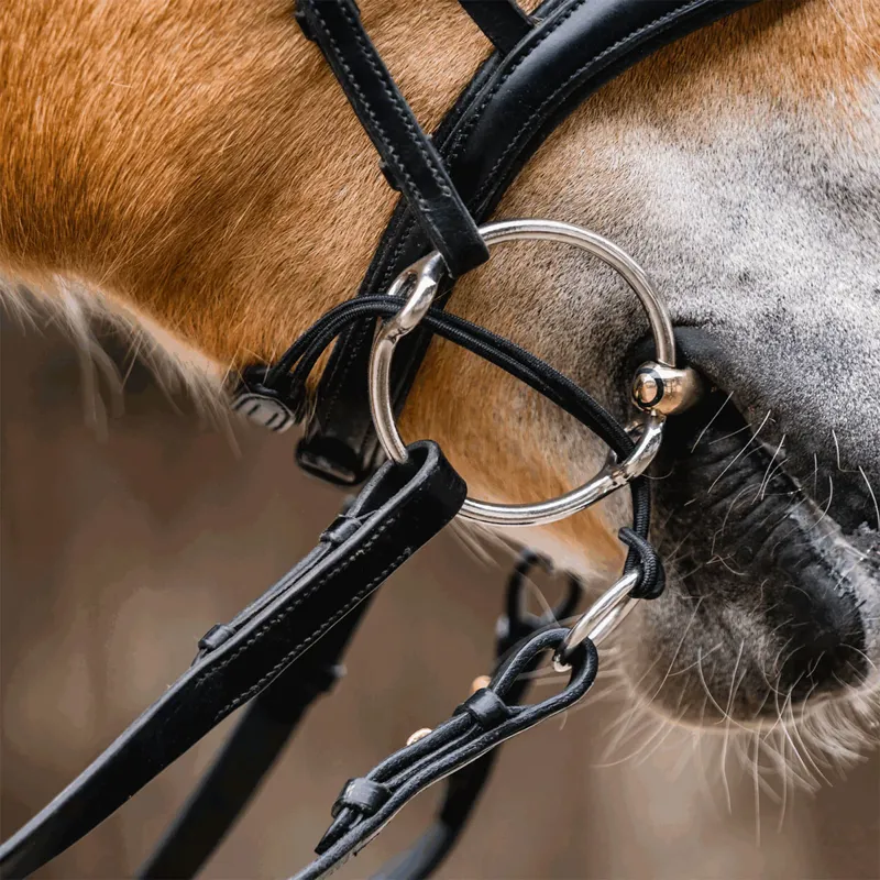 Sprenger Curb Gag Rope - Black-3