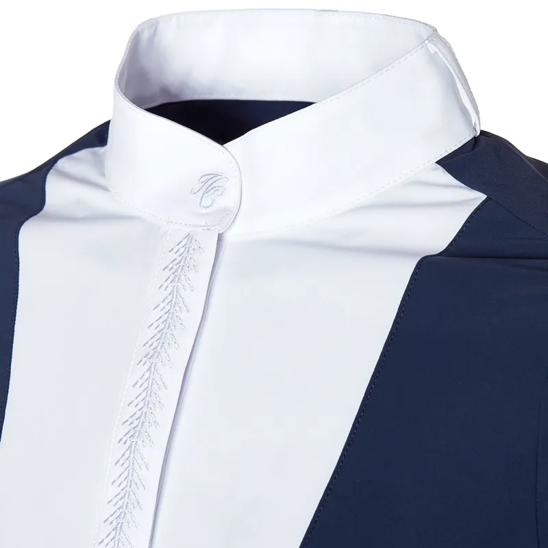 Holland Cooper Gatcombe Ladies Show Shirt - Ink Navy-10