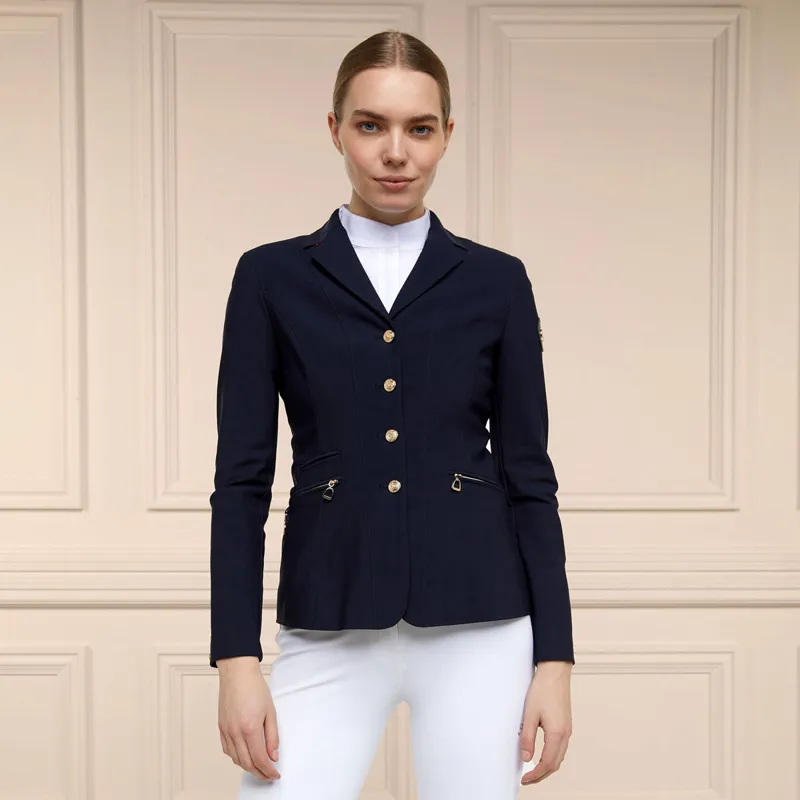 Holland Cooper Gatcombe Ladies Show Shirt - Ink Navy-3