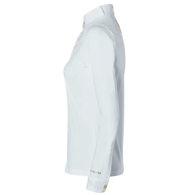 Holland Cooper Gatcombe Ladies Show Shirt - White-3