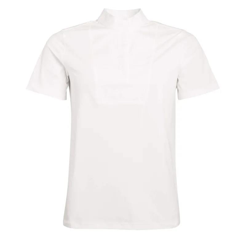 Holland Cooper Gatcombe Ladies Short Sleeve Show Shirt - White-1