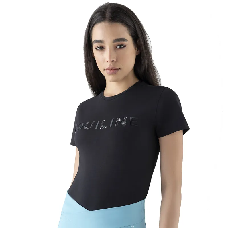 Equiline Gelig Short Sleeve Ladies Tee - Black