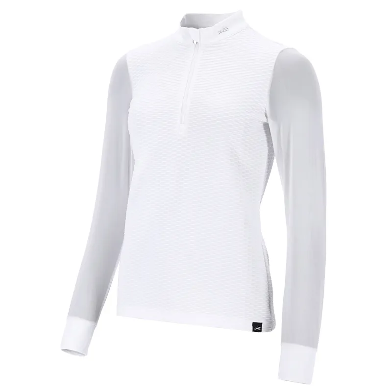 Schockemohle Gianna Style Ladies Competition Shirt - Optical White
