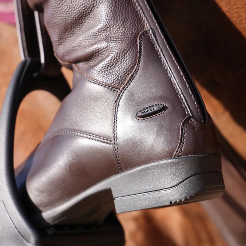 Moretta Gianna Tall Riding Boots - Standard Height - Brown-13