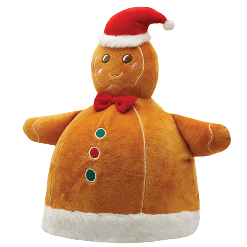 Equetech Christmas Hat Silk - Gingerbread Man