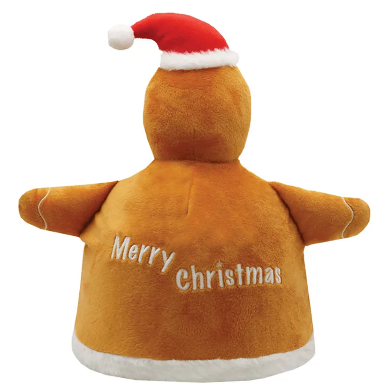 Equetech Christmas Hat Silk - Gingerbread Man-1