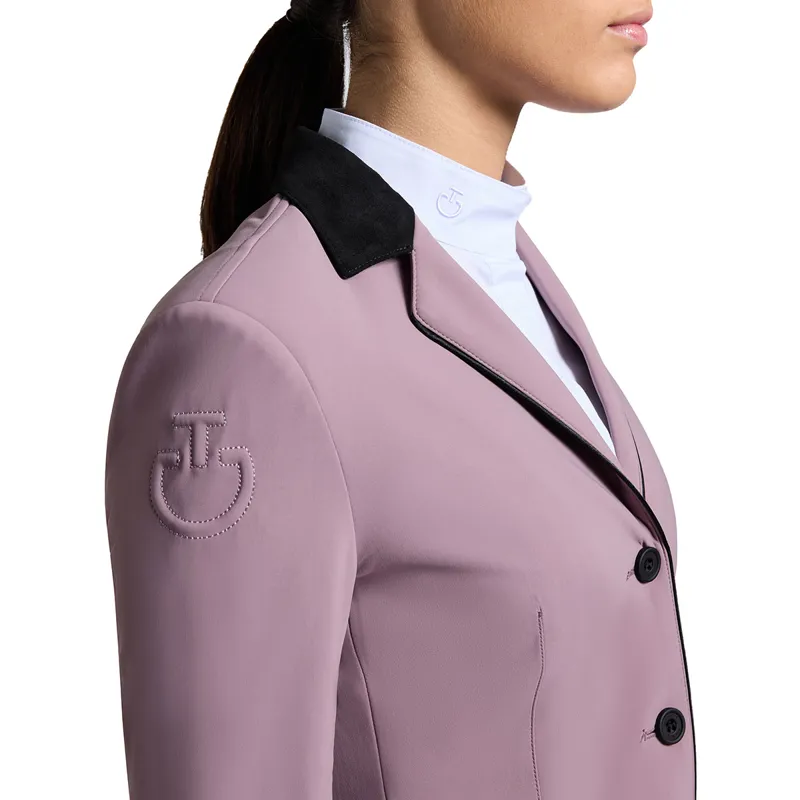Cavalleria Toscana Junior Girls Show Jacket - Grape Shake-1