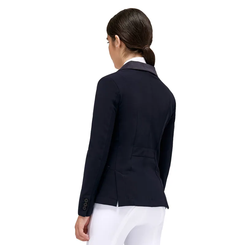 Cavalleria Toscana Junior Girls Show Jacket - Navy-3