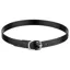 Sprenger Glossy Biothane Spur Straps - Black/Silver