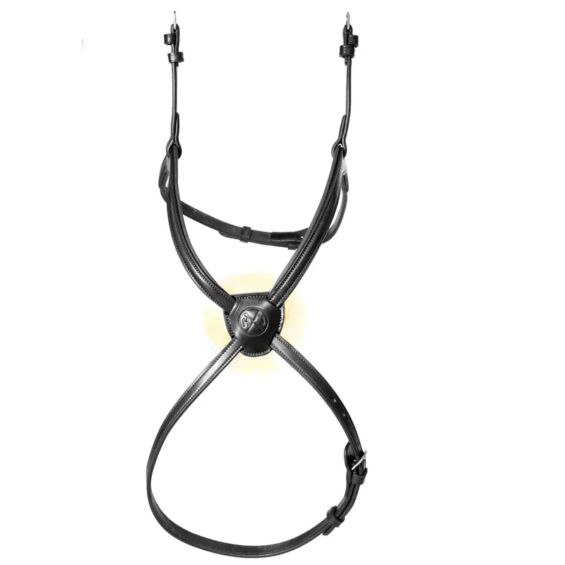 Henry James Sheepskin Grackle Noseband - Black