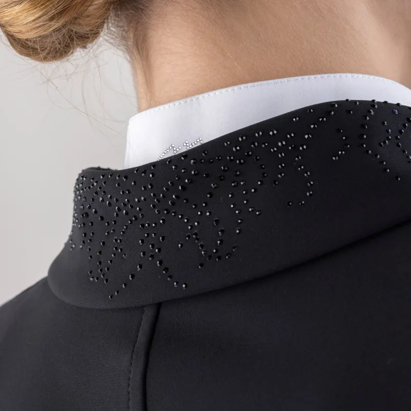 Equiline Graco Womens Competition Tail Coat - Black-5