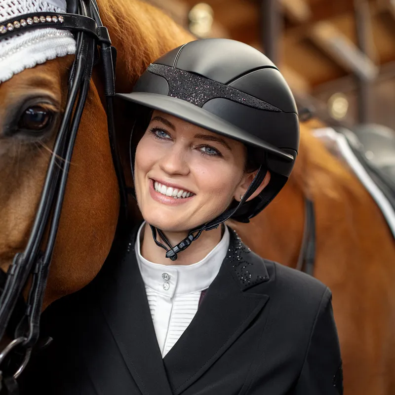 Equiline Graco Womens Competition Tail Coat - Black-7