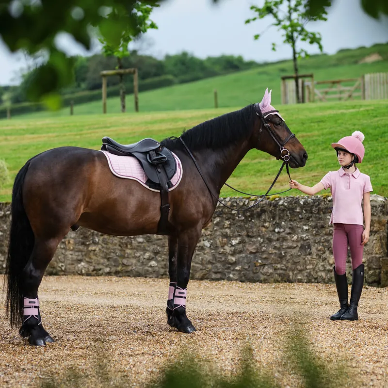 LeMieux Grafter Brushing Boots - Blossom-6