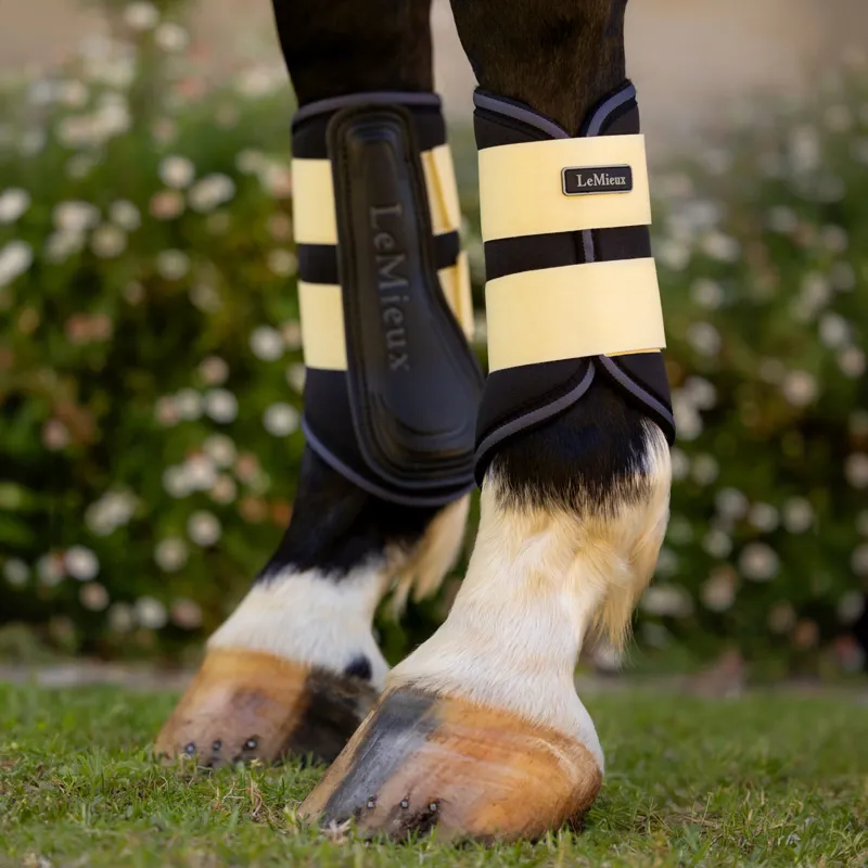 LeMieux Grafter Brushing Boots - Mimosa-9