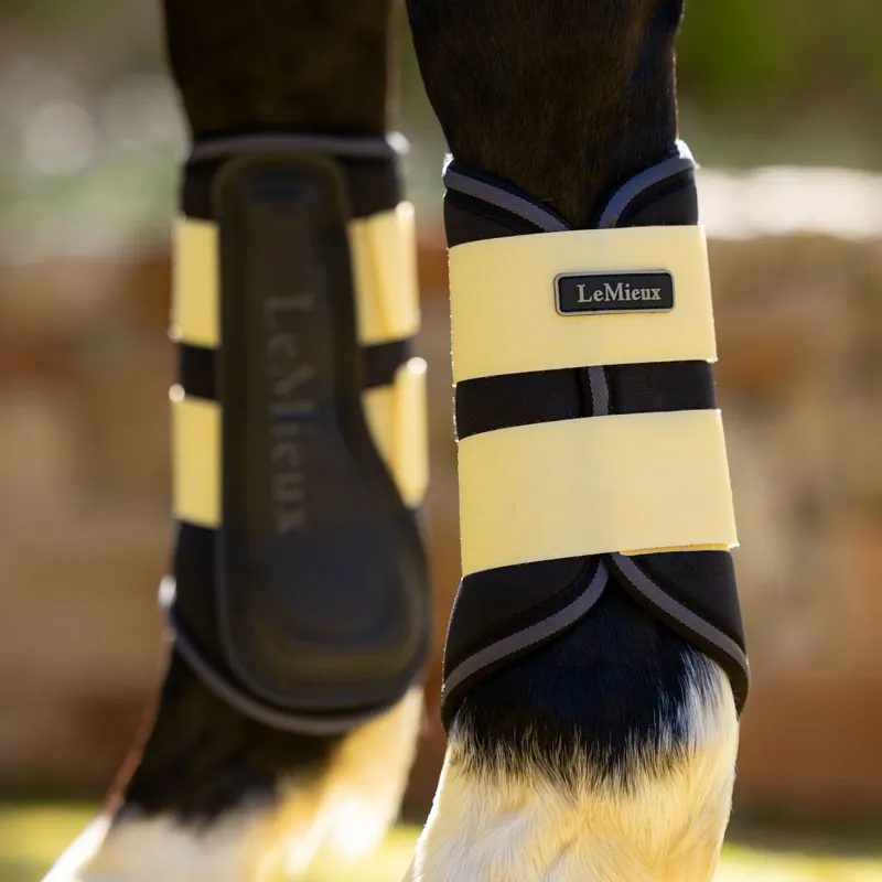 LeMieux Grafter Brushing Boots - Mimosa-8