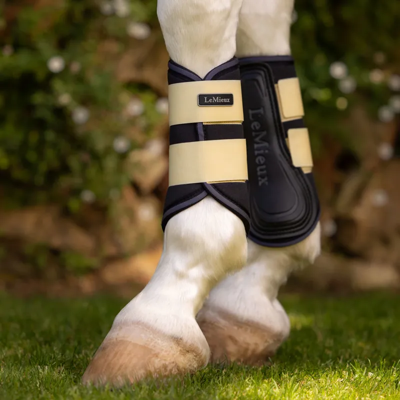 LeMieux Grafter Brushing Boots - Mimosa-7