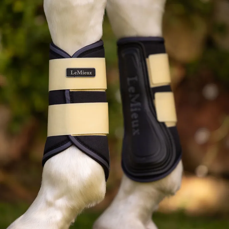 LeMieux Grafter Brushing Boots - Mimosa-6