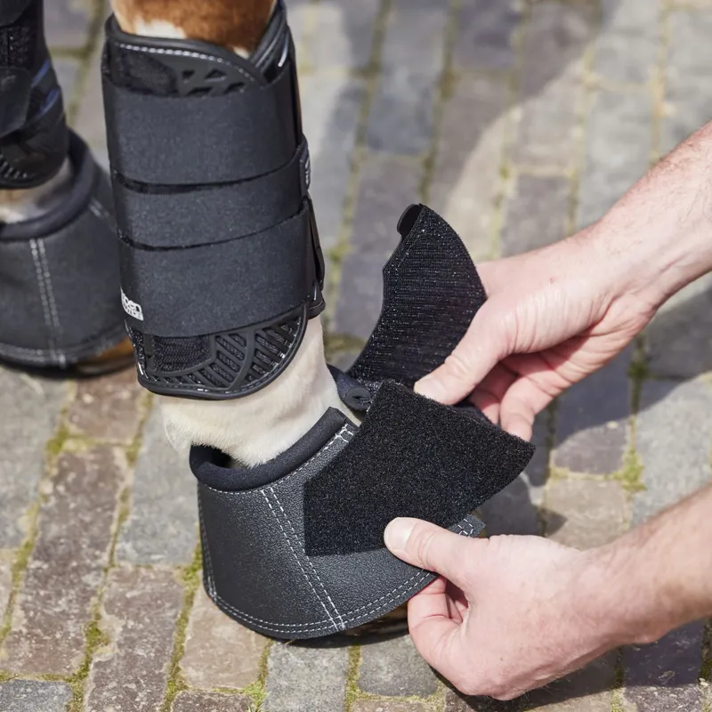 Stubben Gravity Jumping Overreach Boots - Black-4