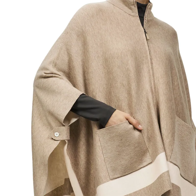 Tommy Hilfiger Greenwood Knit Cape - Taupe-4