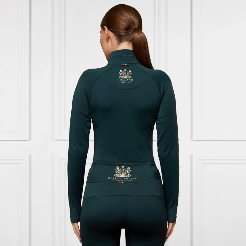 Holland Cooper Long Sleeve Ladies Base Layer - Petrol-1