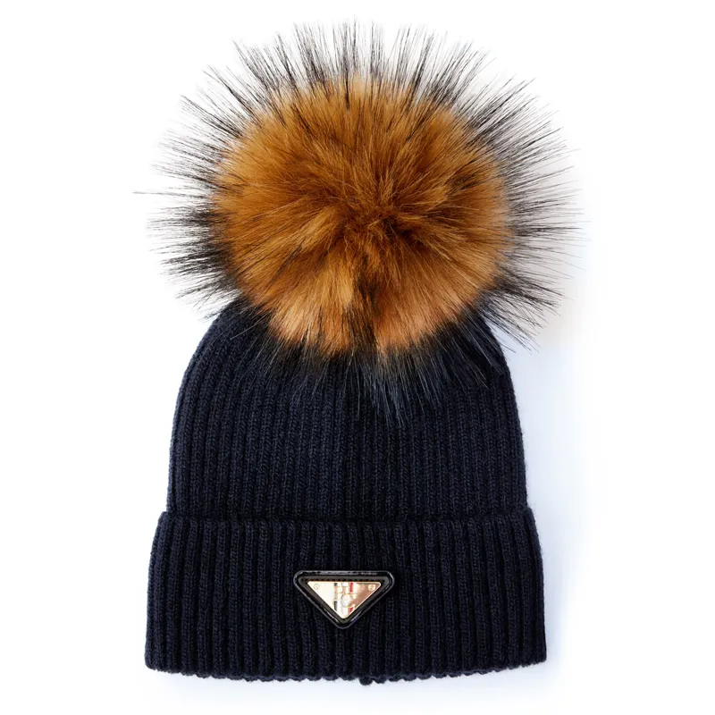 Holland Cooper Burghley Bobble Hat - Ink Navy-1