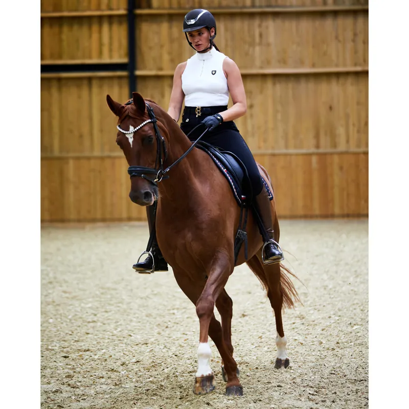 Holland Cooper Elite Sleeveless Ladies Base Layer - White-5