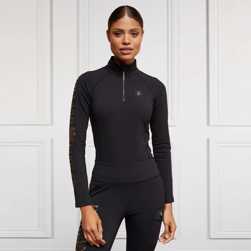 Holland Cooper Halcot Ladies Thermal Base Layer Black