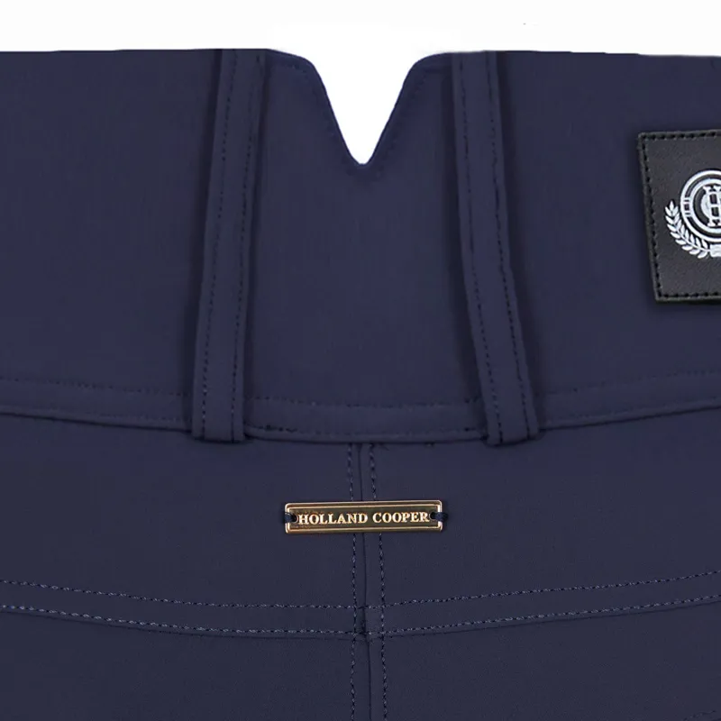 Holland Cooper Premium High Rise Full Grip Womens Breeches - Yale Blue-6