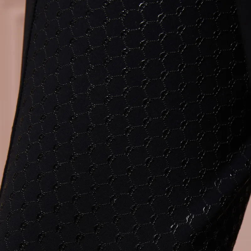 Holland Cooper Premium Mid Rise Full Grip Ladies Breeches - Black-3