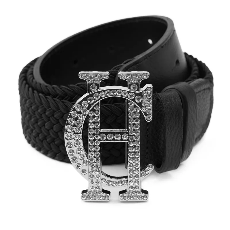 Holland Cooper Heritage Belt Black Crystal