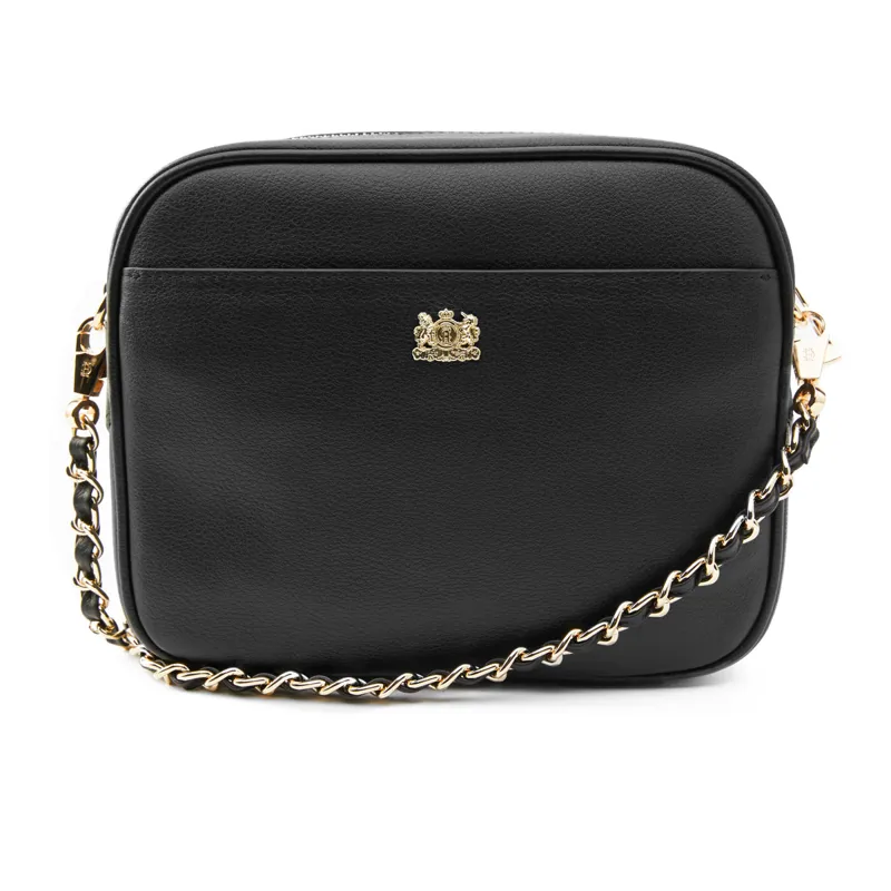 Holland Cooper Soho Camera Bag - Black Leather-1