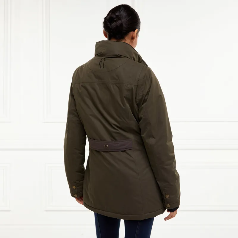 Holland Cooper Stamford Ladies 2 in 1 Country Coat - Khaki-2