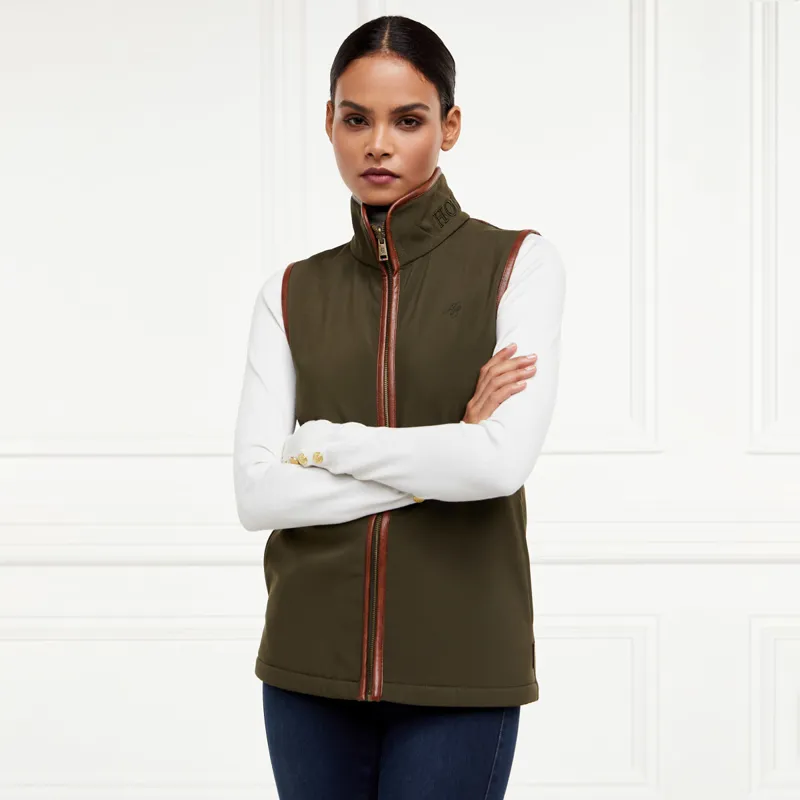 Holland Cooper Stamford Ladies 2 in 1 Country Coat - Khaki-3