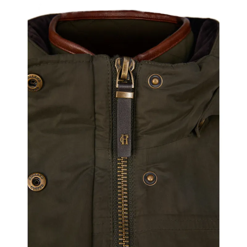 Holland Cooper Stamford Ladies 2 in 1 Country Coat - Khaki-9
