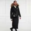 Holland Cooper Stoneleigh Womens Longline Quilted Coat - Black