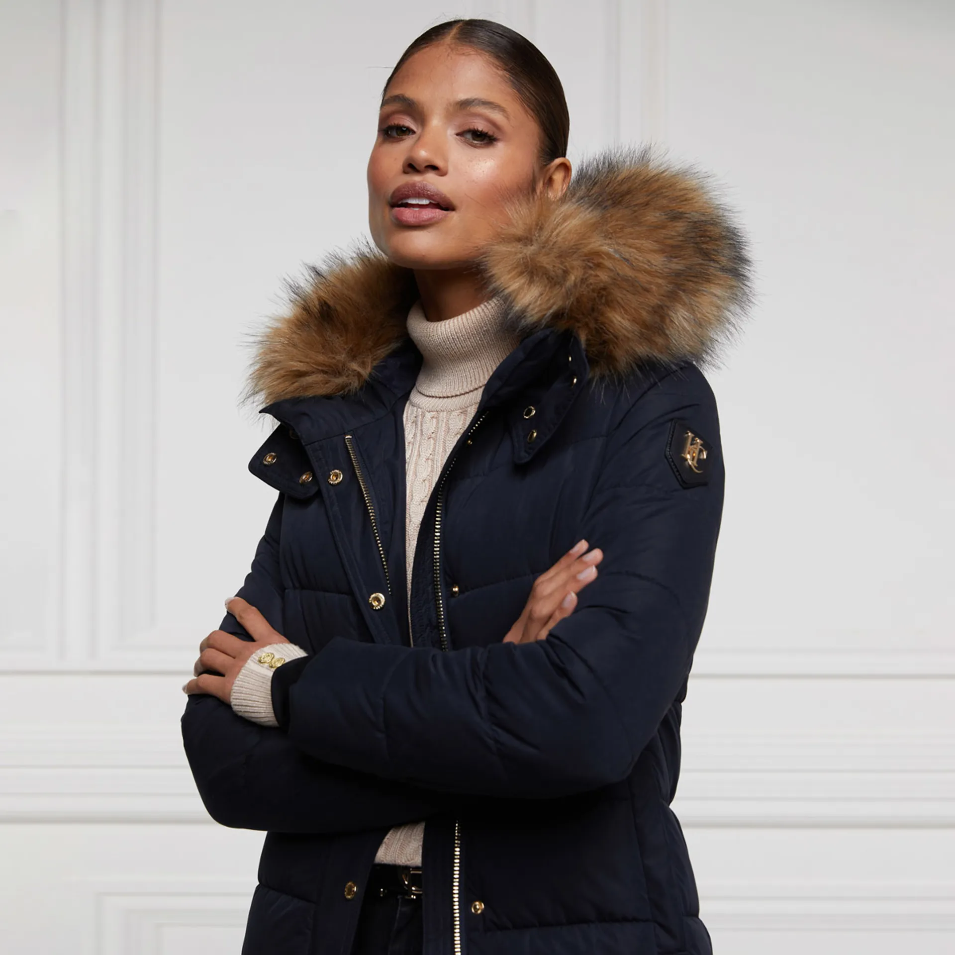 Ink Navy Holland And Cooper Wellington Coat Holland Cooper