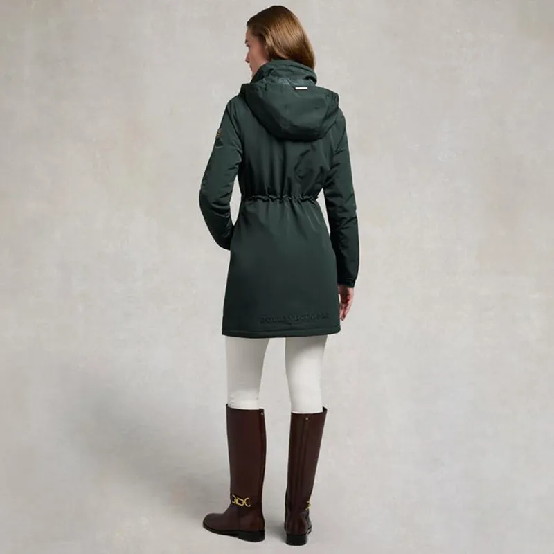 Holland Cooper Team Womens Waterproof Coat - Ivy Green-2