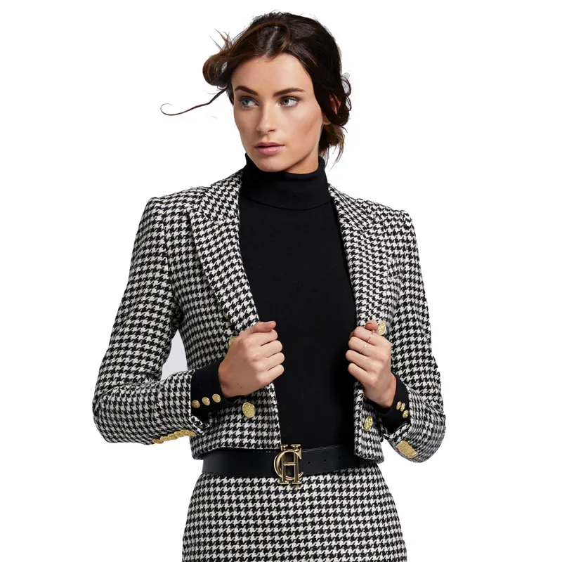 Holland Cooper Classic Belt - Black/Gold-3