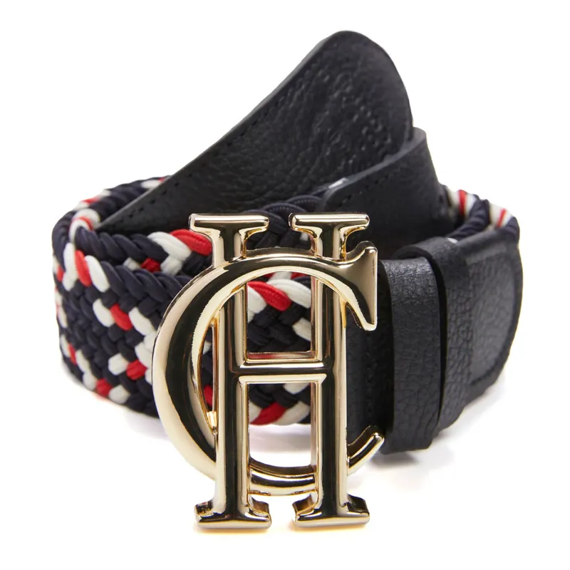 Holland Cooper Heritage Belt - Navy Tri-Colour