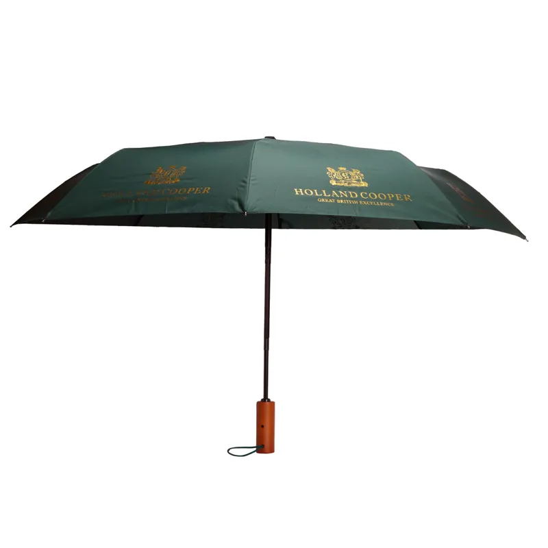 Holland Cooper Mini Umbrella - Racing Green-1