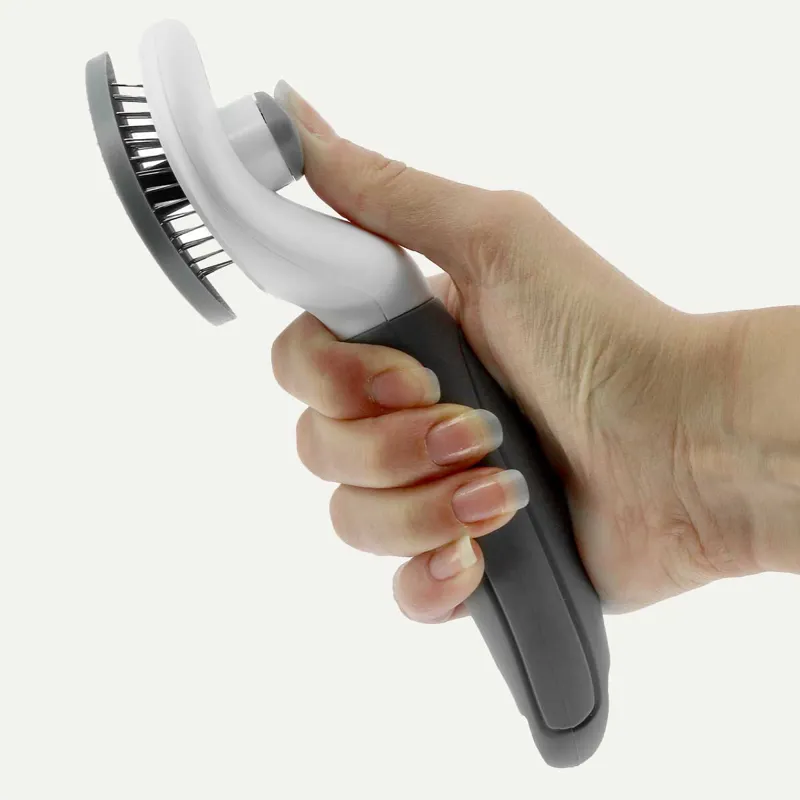 Hippotonic Autonet Grooming Brush - Grey-2