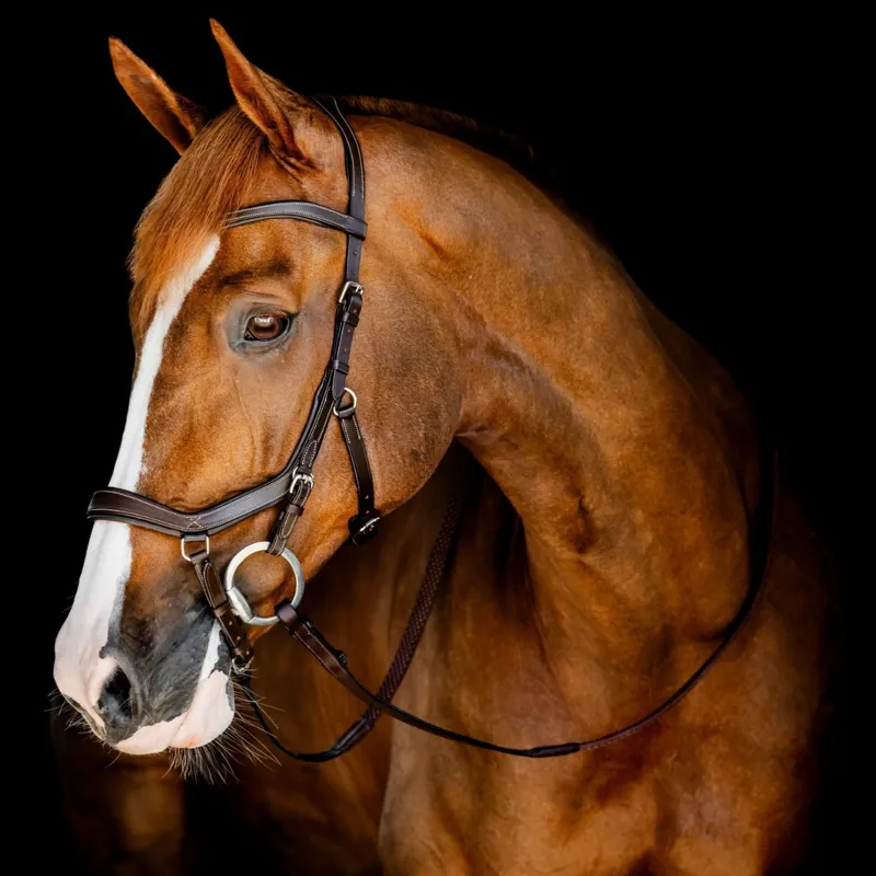 Horseware Micklem Competition Bridle - Dark Havana