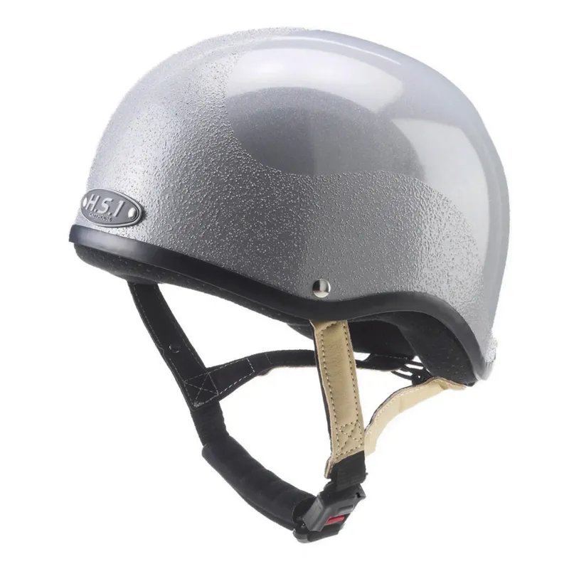 Gatehouse HS1 Jockey Skull Riding Hat - Silver