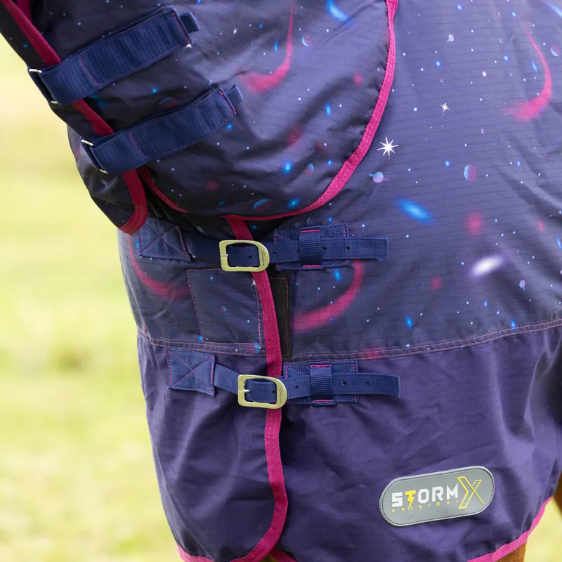 StormX Original 200g Combo Neck Turnout Rug - Out Of This World -5