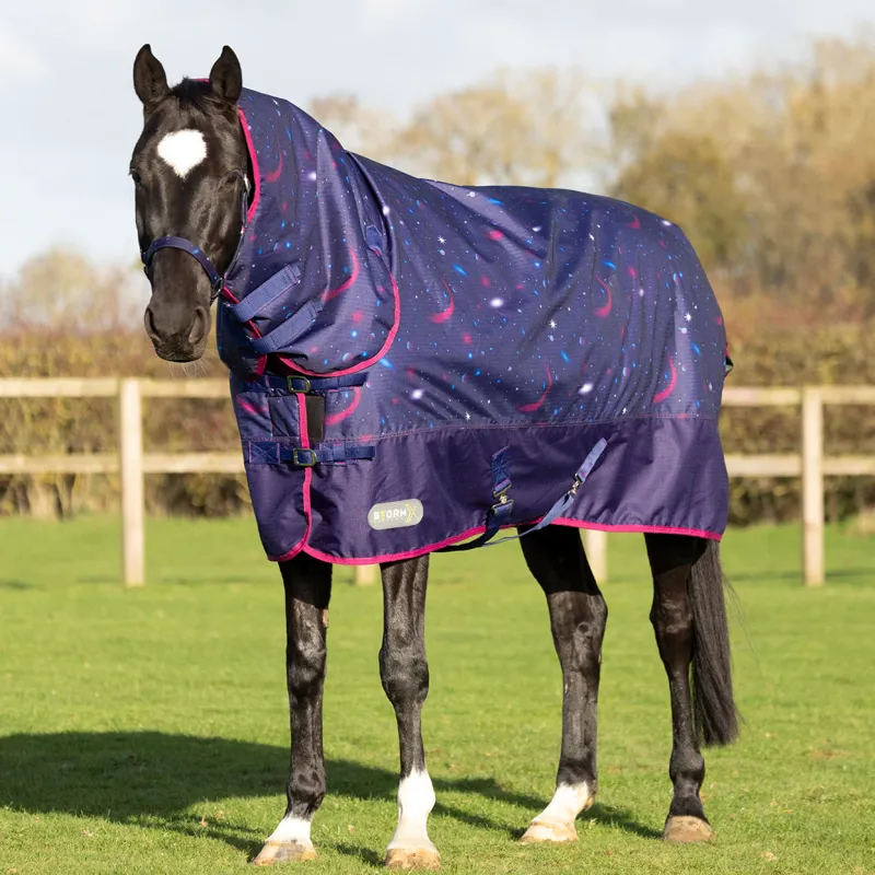 StormX Original 200g Combo Neck Turnout Rug - Out Of This World -2